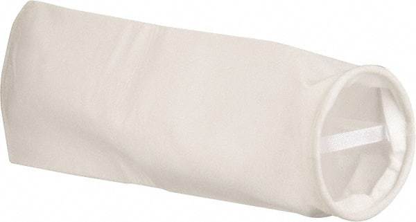 Pentair - 100 Micron, Size 2, 200 GPM Max Flow, High Flow Bag Filter - 7 Inch Diameter, 32 Inch Long, 4.4 Sq. Ft. - Industrial Tool & Supply