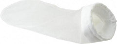 Pentair - 300 Micron, Size 4, 50 GPM Max Flow, High Flow Bag Filter - 4.1 Inch Diameter, 14 Inch Long, 1 Sq. Ft. - Industrial Tool & Supply