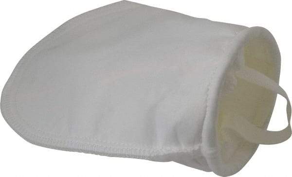 Pentair - 25 Micron, Size 3, 10 GPM Max Flow, High Efficiency Bag Filter - 4.1 Inch Diameter, 8 Inch Long, 1/2 Sq. Ft. - Industrial Tool & Supply