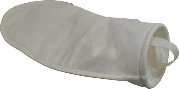 Pentair - 10 Micron, Size 4, 20 GPM Max Flow, High Efficiency Bag Filter - 4.1 Inch Diameter, 14 Inch Long, 1 Sq. Ft. - Industrial Tool & Supply