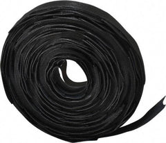 VELCRO Brand - 112 Piece 1" Wide x 8" Piece Length, Self Fastening Tie/Strap Hook & Loop Strap - Perforated/Pieces Roll, Black, Printable Surface - Industrial Tool & Supply