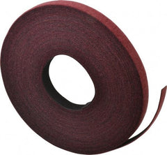 VELCRO Brand - 3/4" Wide x 25 Yd Long Self Fastening Tie/Strap Hook & Loop Roll - Continuous Roll, Cranberry, Fire Retardant, Printable Surface - Industrial Tool & Supply