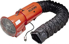 Allegro - 13" Inlet, Direct Drive, 890 CFM, Blower - 3.3 Amp Rating, 115 Volts, 3,250 RPM - Industrial Tool & Supply
