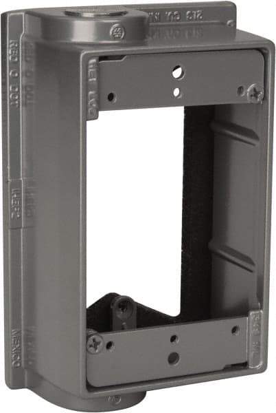 Thomas & Betts - Electrical Outlet Box Aluminum Extension Adapter - Includes Plug Gasket & Screw - Industrial Tool & Supply