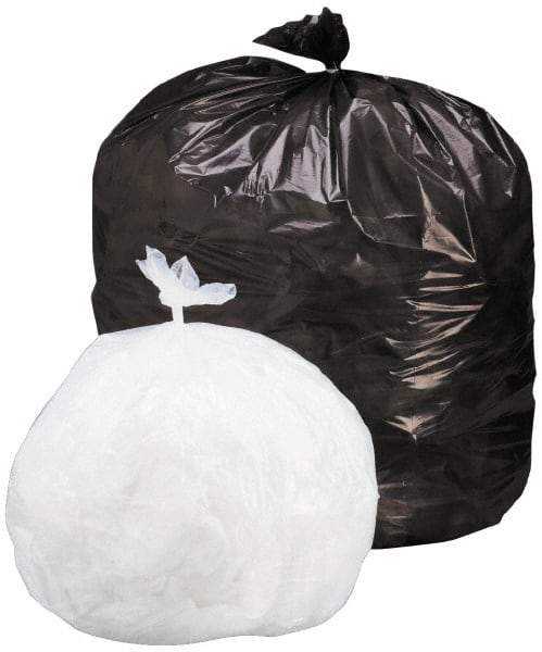 Ability One - 1.22 mil Thick, Heavy-Duty Trash Bags - Low-Density Polyethylene (LDPE), 33" Wide x 39" High, Brown - Industrial Tool & Supply
