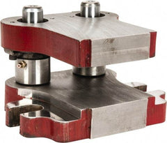 Anchor Danly - 5" Guide Post Length, 1-3/8" Die Holder Thickness, 6" Radius, Back Post Steel Die Set - 7-3/4" Overall Width x 6-3/16" Overall Depth - Industrial Tool & Supply