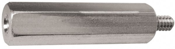 Electro Hardware - M4x0.7, 17.53mm OAL, 8mm Across Flats, Stainless Steel Male/Female Hex Circuit Board Standoff - Industrial Tool & Supply
