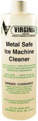 Parker - 16 oz Bottle Metal Safe Ice Machine Cleaner & Scale Remover - For Ice Machines: Cube, Tube, Flake & Commercial Dishwasher - Industrial Tool & Supply
