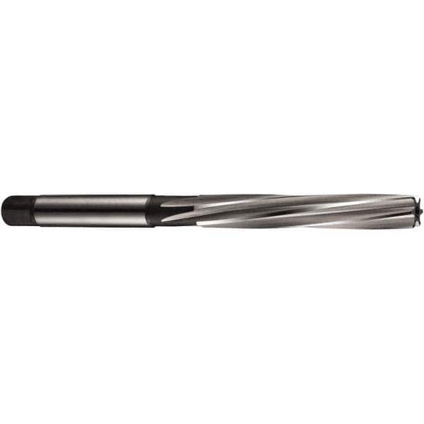 DORMER - 0.4925" Diam, Straight Shank, 76mm Flute, Hand Reamer - Industrial Tool & Supply