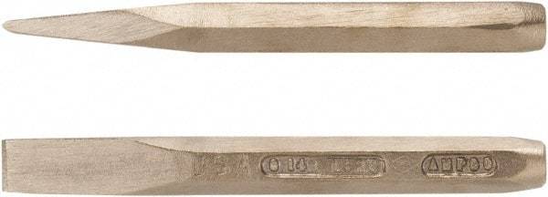 Ampco - 12" OAL x 7/8" Blade Width Nonsparking Cold Chisel - Industrial Tool & Supply