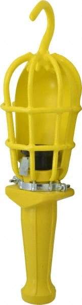 Woodhead Electrical - 240 Volt, 100 Watt, Cordless, Incandescent Portable Handheld Work Light - 1 Head, 1,000 Lumens, Zinc-Plated Steel, 101.6mm Wide x 374.65mm High - Industrial Tool & Supply