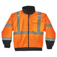 8379 XL ORANGE FLEECE LINED BOMBER - Industrial Tool & Supply