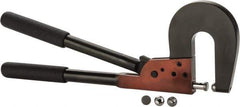US Airtool - 3" Yoke Hand Rivet Squeezer - 3/32 to 5/32" Capacity - Industrial Tool & Supply
