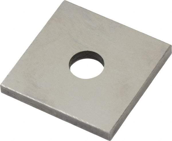 Value Collection - 0.104" Square Steel Gage Block - Accuracy Grade 0, Includes NIST Traceability Certification - Industrial Tool & Supply