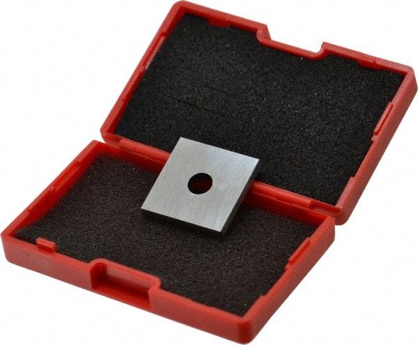Value Collection - 0.118" Square Steel Gage Block - Accuracy Grade 0, Includes NIST Traceability Certification - Industrial Tool & Supply