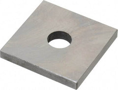 Value Collection - 0.122" Square Steel Gage Block - Accuracy Grade 0, Includes NIST Traceability Certification - Industrial Tool & Supply