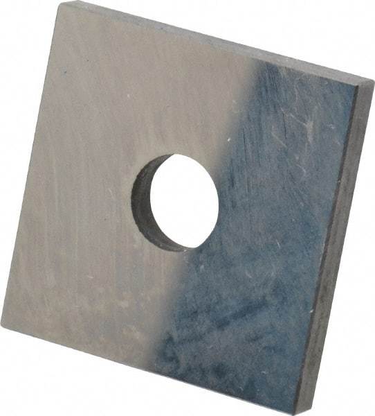 Value Collection - 0.123" Square Steel Gage Block - Accuracy Grade 0, Includes NIST Traceability Certification - Industrial Tool & Supply