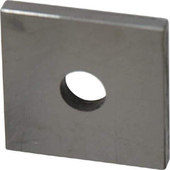 Value Collection - 0.125" Square Steel Gage Block - Accuracy Grade 0, Includes NIST Traceability Certification - Industrial Tool & Supply