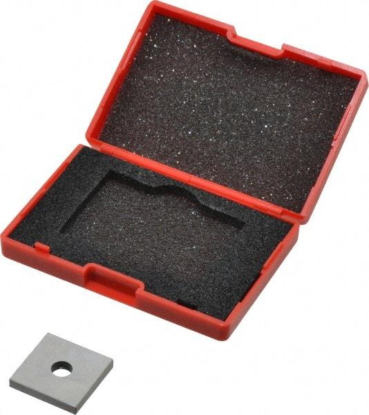 Value Collection - 0.147" Square Steel Gage Block - Accuracy Grade 0, Includes NIST Traceability Certification - Industrial Tool & Supply