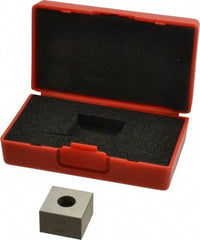 Value Collection - 0.6" Square Steel Gage Block - Accuracy Grade 0, Includes NIST Traceability Certification - Industrial Tool & Supply
