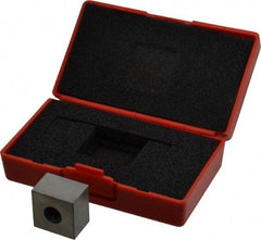 Value Collection - 0.65" Square Steel Gage Block - Accuracy Grade 0, Includes NIST Traceability Certification - Industrial Tool & Supply