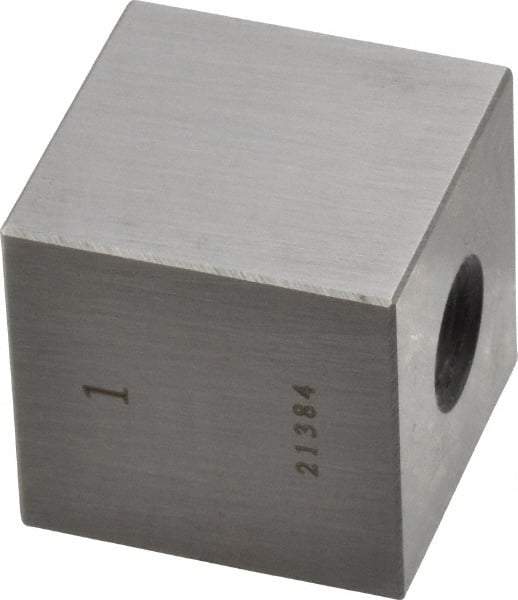 Value Collection - 1" Square Steel Gage Block - Accuracy Grade 0, Includes NIST Traceability Certification - Industrial Tool & Supply