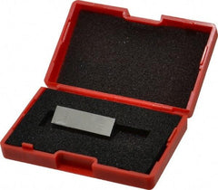 Value Collection - 0.116" Rectangular Steel Gage Block - Accuracy Grade 0, Includes NIST Traceability Certification - Industrial Tool & Supply
