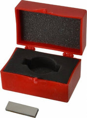 Value Collection - 0.126" Rectangular Steel Gage Block - Accuracy Grade 0, Includes NIST Traceability Certification - Industrial Tool & Supply