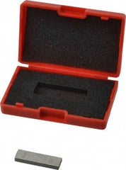 Value Collection - 0.127" Rectangular Steel Gage Block - Accuracy Grade 0, Includes NIST Traceability Certification - Industrial Tool & Supply