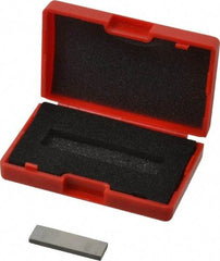 Value Collection - 0.142" Rectangular Steel Gage Block - Accuracy Grade 0, Includes NIST Traceability Certification - Industrial Tool & Supply