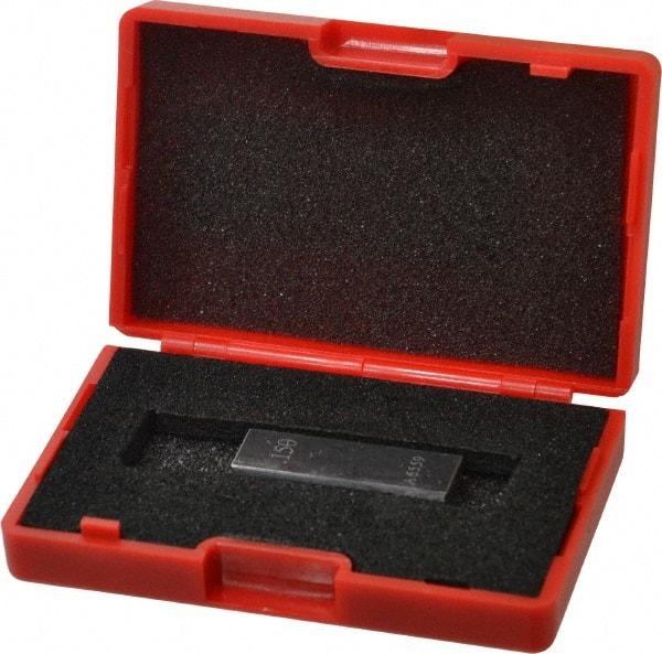 Value Collection - 0.15" Rectangular Steel Gage Block - Accuracy Grade 0, Includes NIST Traceability Certification - Industrial Tool & Supply