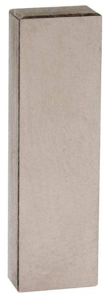 Value Collection - 0.19" Rectangular Steel Gage Block - Accuracy Grade 0, Includes NIST Traceability Certification - Industrial Tool & Supply