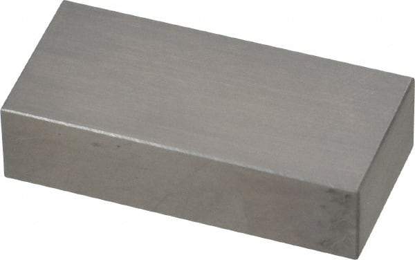 Value Collection - 0.65" Rectangular Steel Gage Block - Accuracy Grade 0, Includes NIST Traceability Certification - Industrial Tool & Supply