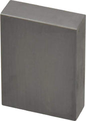 Value Collection - 1" Rectangular Steel Gage Block - Accuracy Grade 0, Includes NIST Traceability Certification - Industrial Tool & Supply