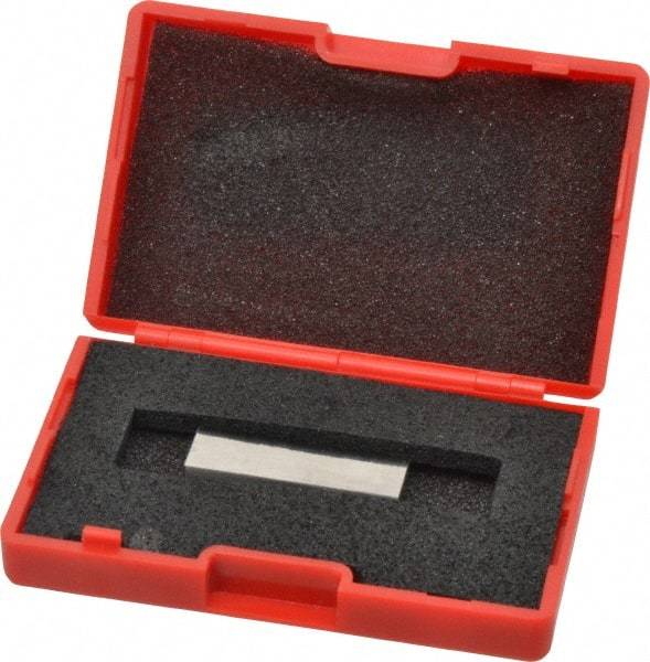 Value Collection - 0.109" Rectangular Steel Gage Block - Accuracy Grade AS-1, Includes NIST Traceability Certification - Industrial Tool & Supply
