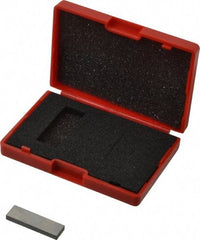 Value Collection - 0.122" Rectangular Steel Gage Block - Accuracy Grade AS-1, Includes NIST Traceability Certification - Industrial Tool & Supply