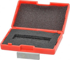 Value Collection - 0.124" Rectangular Steel Gage Block - Accuracy Grade AS-1, Includes NIST Traceability Certification - Industrial Tool & Supply