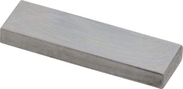Value Collection - 0.132" Rectangular Steel Gage Block - Accuracy Grade AS-1, Includes NIST Traceability Certification - Industrial Tool & Supply