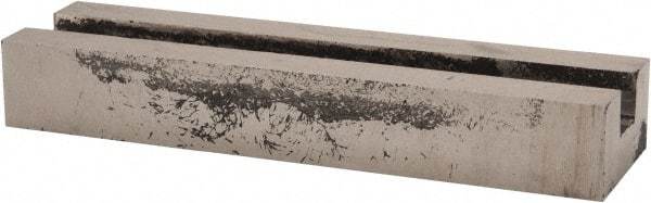 Eclipse - 1/2" Channel Width, 6" Long, 36 kg Max Pull Force, Rectangle Alnico Channel Magnet - 1-1/2" Overall Width, 550°C Max Operating Temp, 7/8" High, Grade 5 Alnico - Industrial Tool & Supply