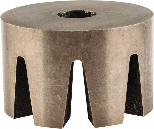 Eclipse - 1-1/4" OD x 2" High, 8 Pole Alnico Rotor Magnet - 1/2" Hole Diam, 75 Lb Max Holding Capacity, 1,022°F Max Operating Temp - Industrial Tool & Supply
