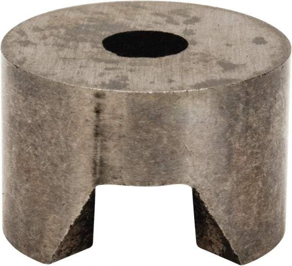 Eclipse - 3/4" OD x 1/2" High, 2 Pole Alnico Rotor Magnet - 7/32" Hole Diam, 4 Lb Max Holding Capacity, 1,022°F Max Operating Temp - Industrial Tool & Supply