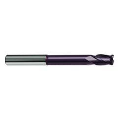 1/4" Dia. - 3" OAL - 20° Helix Firex CBD - End Mill - 4 FL - Industrial Tool & Supply