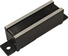 Mag-Mate - 240 Max Pull Force Lb, 5-1/4" Long x 1-1/4" Wide x 1-3/8" Thick, End Mount, Ceramic Fixture Magnet - 480°F Max Operating Temp, Grade 8 Ceramic, Steel Housing - Industrial Tool & Supply