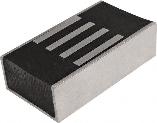 Mag-Mate - 195 Max Pull Force Lb, 4-1/2" Long x 2-1/2" Wide x 1-1/4" Thick, End Mount, Ceramic Fixture Magnet - 300°F Max Operating Temp, Grade 8 Ceramic, Aluminum Housing - Industrial Tool & Supply