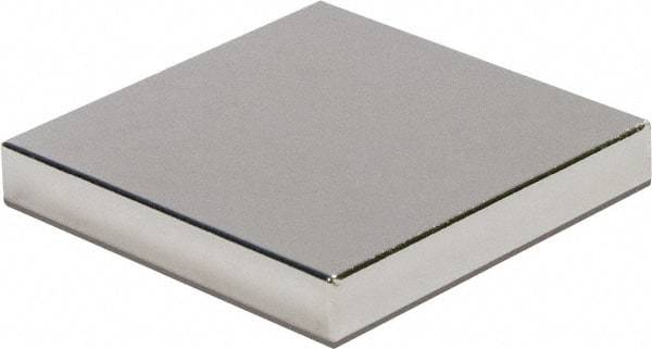 Mag-Mate - 1" Long x 1" Wide x 1/8" High, 24 Poles, Rectangular Neodymium Rare Earth Holding Magnet - 20 Lb Average & 39.8 Lb Max Pull Force, 180°F Max Operating Temp - Industrial Tool & Supply