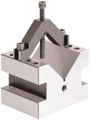 Value Collection - 2-1/4" Max Capacity, 90° Angle, Hardened Steel V-Block - 4" Long x 3" Wide x 3" High, Sold as Individual - Industrial Tool & Supply