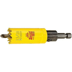 Starrett - 1-1/16" Diam, 2" Cutting Depth, Hole Saw - High Speed Steel Saw, Toothed Edge - Industrial Tool & Supply