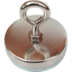 Eclipse - Ceramic Pot Magnets Diameter (Inch): 3-1/4 Height (Decimal Inch): 1.1870 - Industrial Tool & Supply