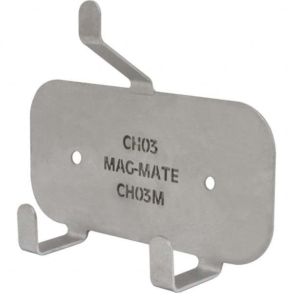 Mag-Mate - Coat & Hat Hooks Type: Double Coat and Hat Hook Projection: 2-15/64 (Inch) - Industrial Tool & Supply
