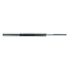 1/64" Dia. -  2-1/2" OAL - Extra Reach - Ball Nose-AD-Carbide End Mill - 3FL - Industrial Tool & Supply